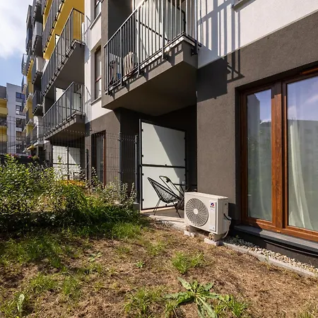Bialoleka - Air Con, Terrace With Garden شقة *
